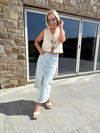 Viviene Long Skirt - Light Blue Denim