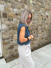 Yaz Denim Waistcoat - Denim