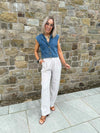 Yaz Denim Waistcoat - Denim