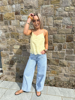 Vilde Strap Top - French Vanilla