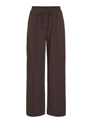 Clua High Waist Trousers - Coffee Bean