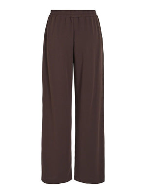Clua High Waist Trousers - Coffee Bean