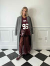 Jadine Long Coat - December Sky Melange