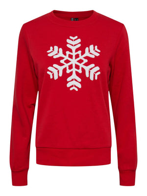Merry Snowflake Sweater - Barbados