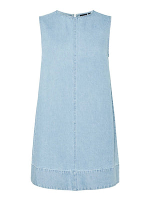 Flora Mini Dress - Denim