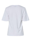 Skylar Split T-Shirt - White