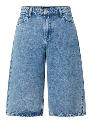 Sky Jorts - Medium Blue Denim