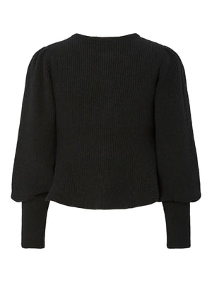 Annie Knitted Cardigan - Black