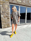 Maddie Shift Dress - Leopard