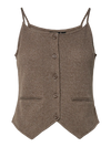 Pepper Strap Vest - Morel
