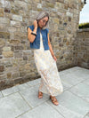 Yaz Denim Waistcoat - Denim