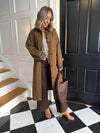 Hella Long Coat - Coffee Bean