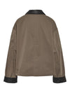 Nora Collar Jacket - Morel