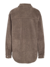 Alva Long Cord Shacket - Morel