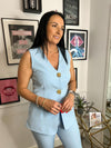 Vienna Waistcoat - Blue