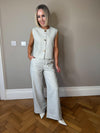 Minnie Waistcoat - Sage