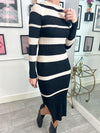 Pernille Striped Knit Dress