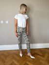 Farrah Zebra Print Jeans