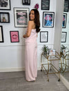 Zora One Shoulder Waistcoat - Pink