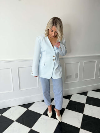 Felix Tie Blazer - Blue