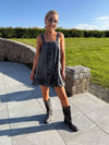 Oregon Acid Wash Denim Dress - Black
