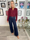Dali Wide Leg Jeans - Dark Denim