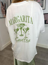Margarita Cocktail Club Oversized  Graphic T-Shirt