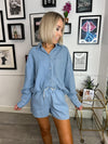 Katri Denim Shirt - Striped