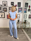 Minnie Waistcoat - Blue