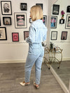 Billie Jumpsuit - Light Blue Denim