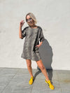 Maddie Shift Dress - Leopard