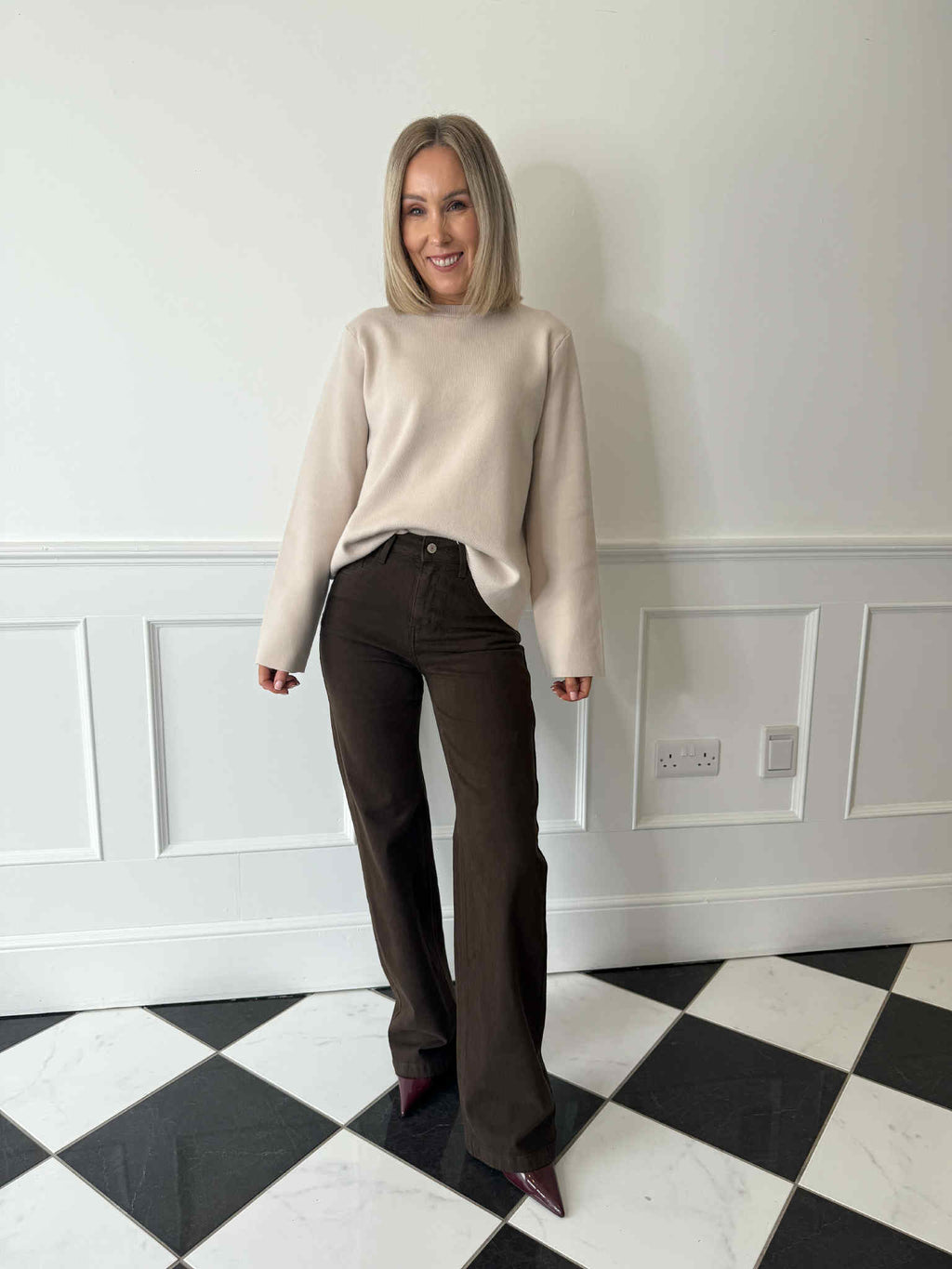 Reynard Sweater - Taupe