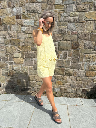 Vilde Strap Top - French Vanilla
