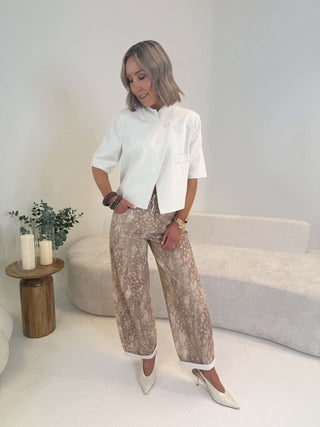 Freya Balloon Jeans - Bambi