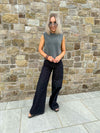 Jiko Knitted Tank - Medium Grey