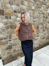 Faleah Vest - Chocolate