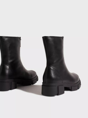 PIECES Yoranda Zipper Boot