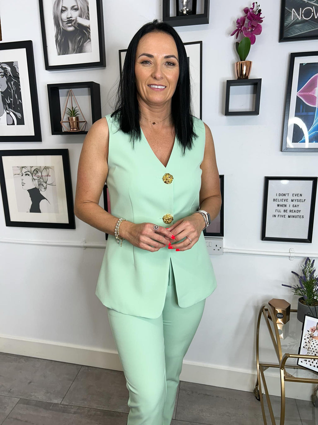 Vienna Waistcoat - Green