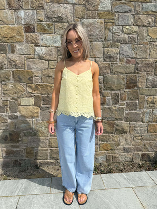 Vilde Strap Top - French Vanilla