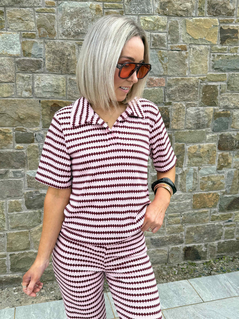 Jeya Polo Shirt - Pink Tulle