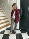 Lisa Slim Trousers - Black/Tan
