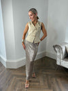 Shakira Sequin Skirt - Metallic