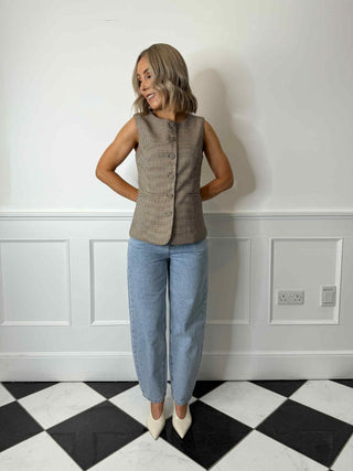 Kata Waistcoat - Check