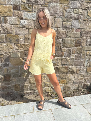 Vilde Shorts - French Vanilla