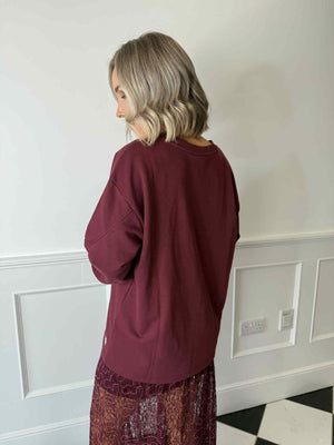 Aston Sports Sweater - Winsor Wine