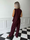 Robyn Trousers - Burgundy