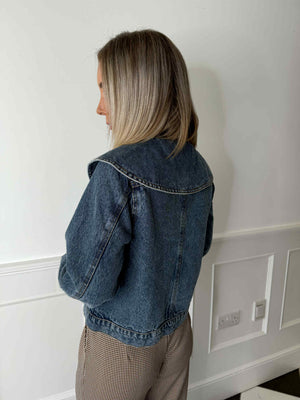 Ally Denim Jacket - Light Blue Denim
