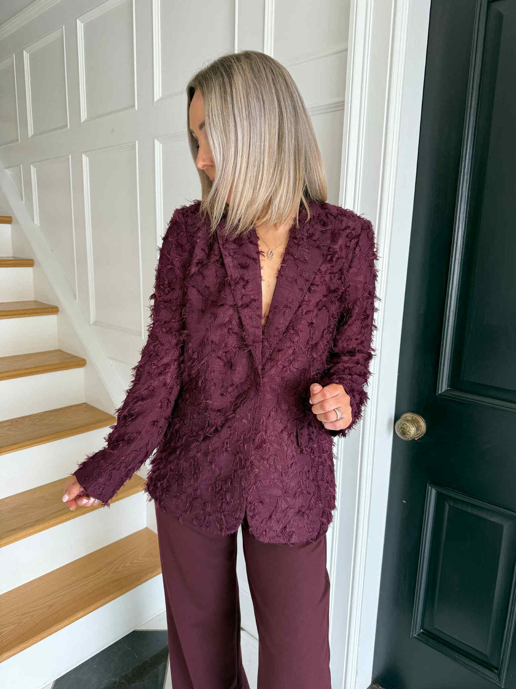 Wagne Blazer - Fig