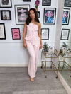 Zora One Shoulder Waistcoat - Pink