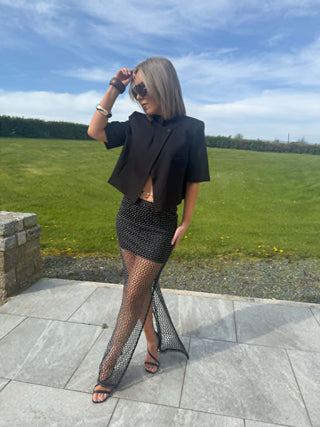 Danica Maxi Skirt - Black